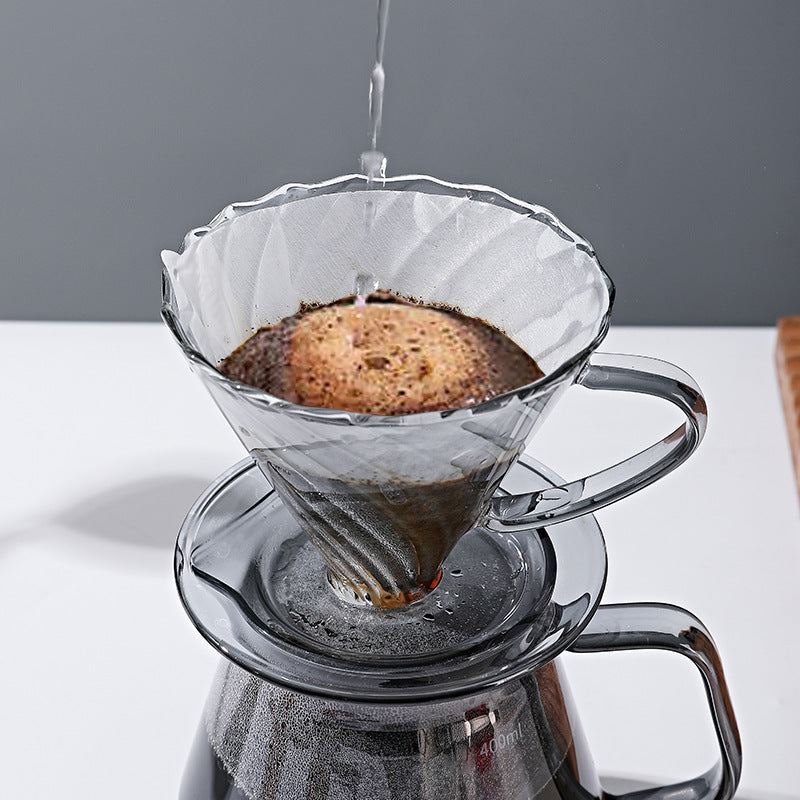 High Borosilicate Glass Coffee Filter For Home Use