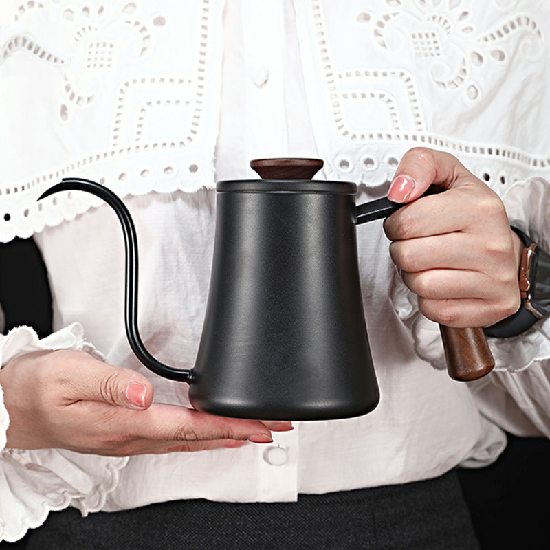 Pour-Over Coffee Drip Bag Swan Neck Pot