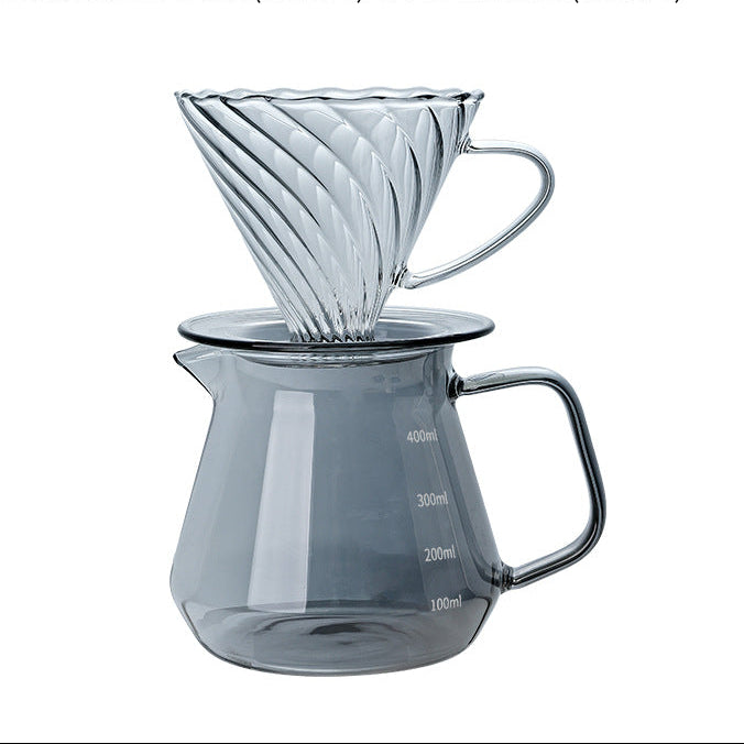 High Borosilicate Glass Coffee Filter For Home Use