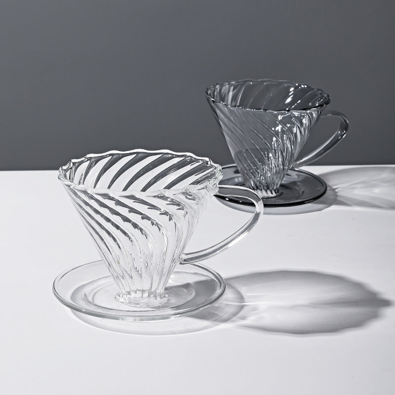 High Borosilicate Glass Coffee Filter For Home Use